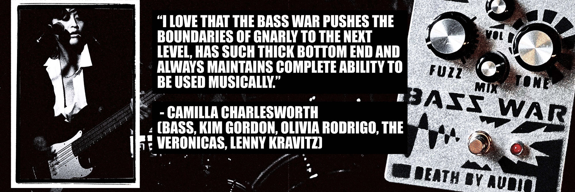 ギター death by audio bass war BASS WAR - Death By Audio