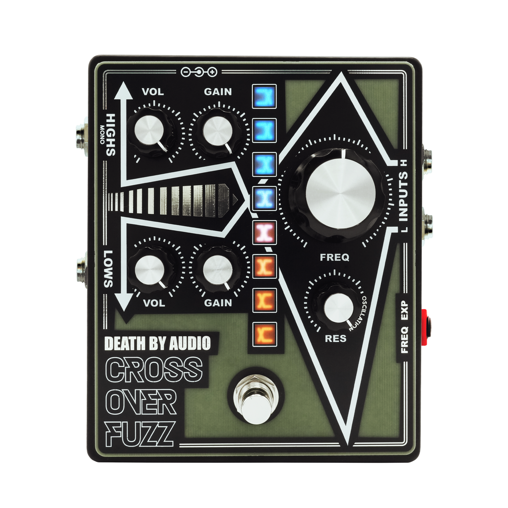ギターエフェクター DEATH by AUDIO ROBOT  Fuzz ファズ Death-By-Audio-Crossover-Black