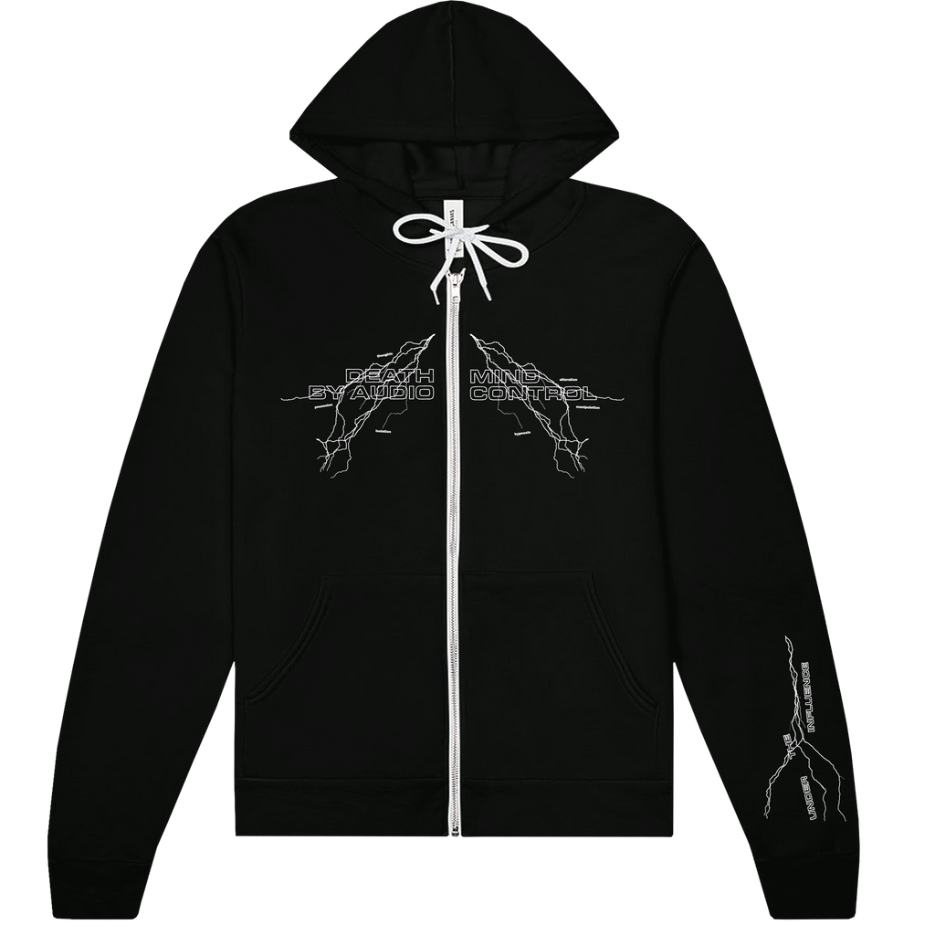 MIND CONTROL ZIP-UP HOODIE - Death By Audio