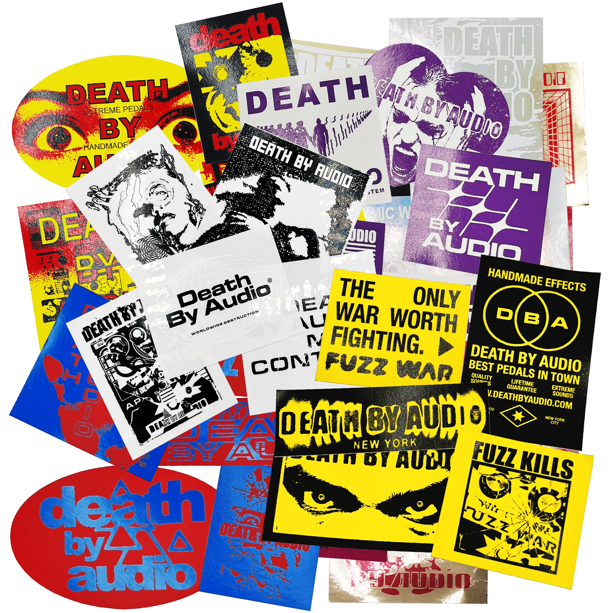 Death By Audio Sticker Packs