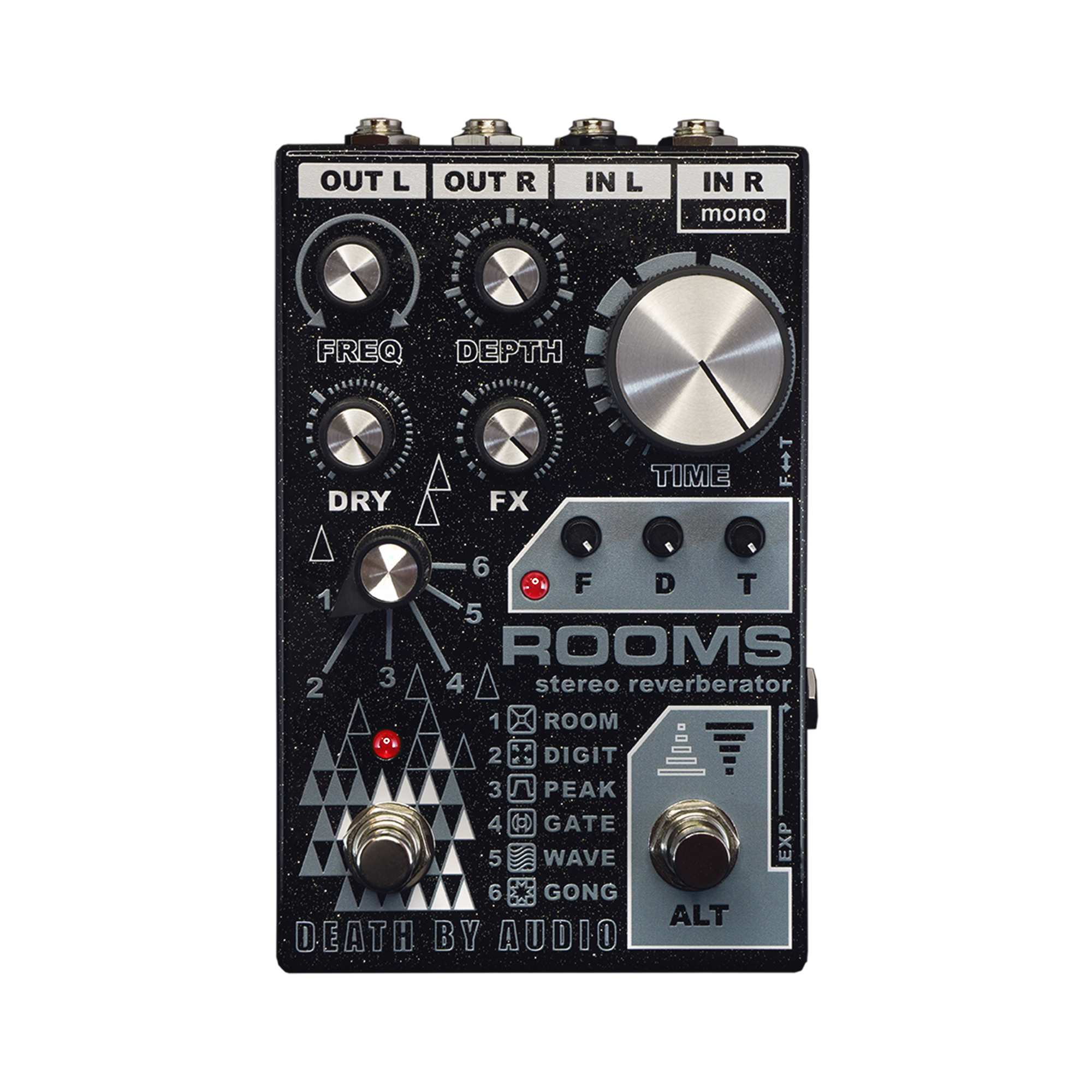 Death by Audio / ROOMS リバーブエフェクター Rooms - Death By Audio