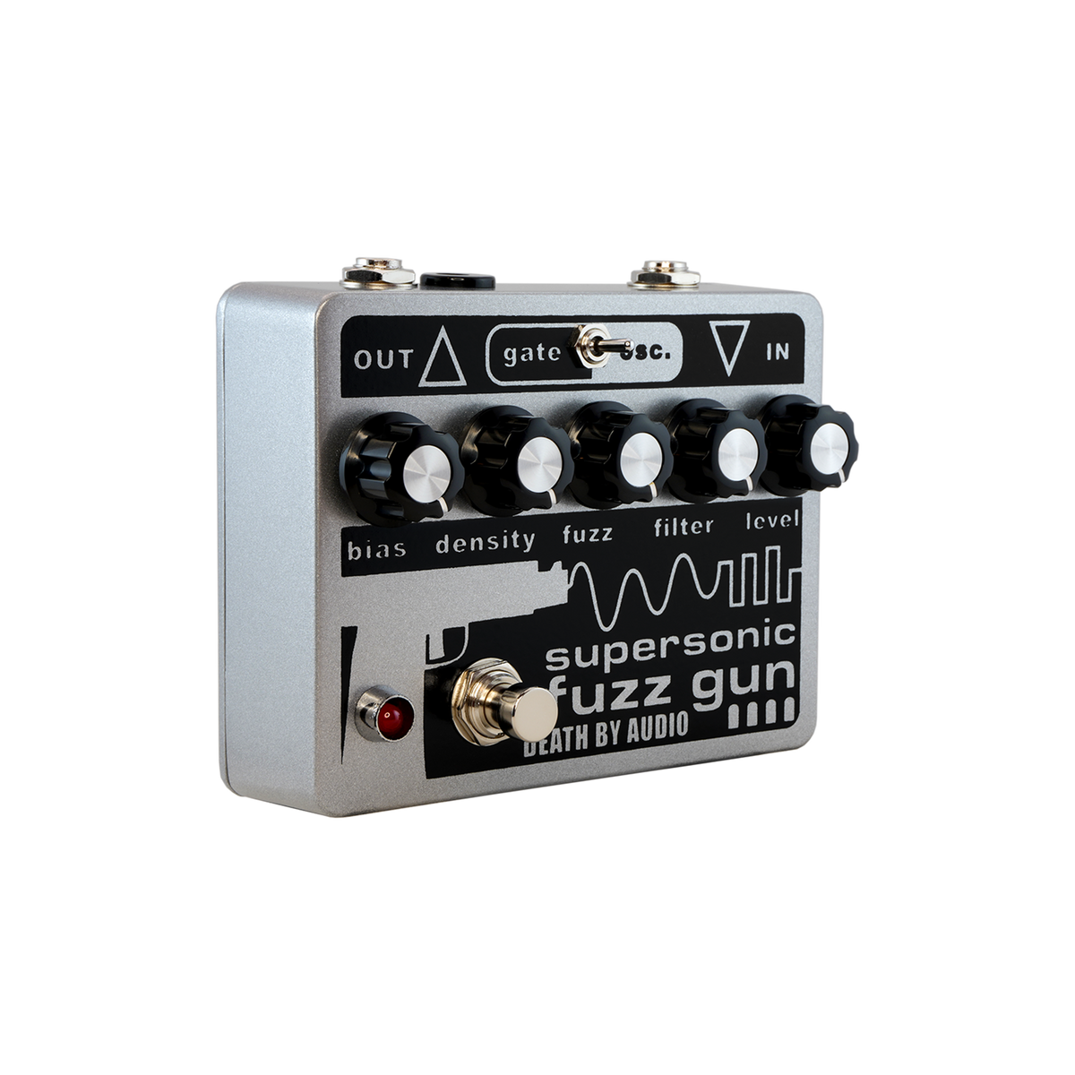 Death By Audio Supersonic Fuzz Gun - Pedale Fuzz Analogico Per Chitarra/basso