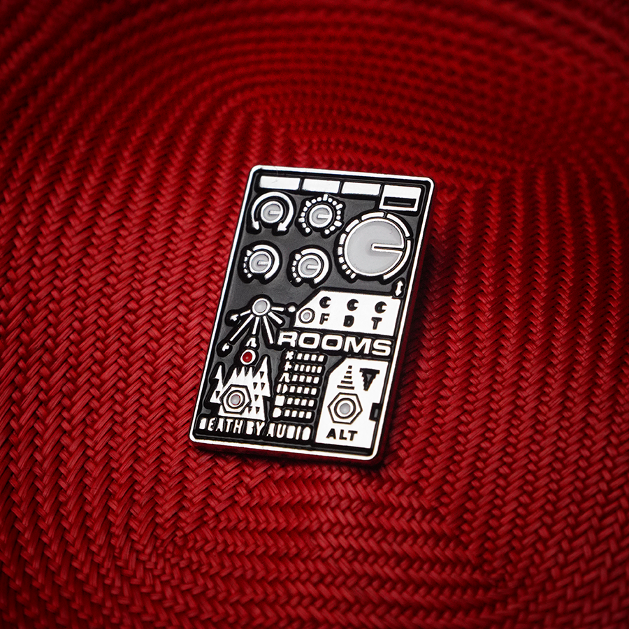 ROOMS ENAMEL PIN