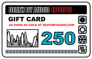 Death by Audio Effects gift card