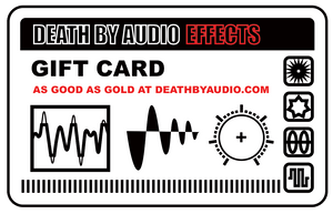 Death by Audio Effects gift card